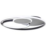 Brilliant Runda Deckenleuchte Metall Silicone Schwarz 45W 5200lm - 830-865 CCT | 500mm - Fernsteuerung Dimmbar