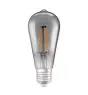 Ledvance Smart+ Wifi E27 Edison Classic Fadenlampe Smoke 6W 540lm - 825  | Dimmbar - Ersatz für 50W