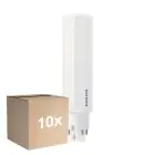 Mehrfachpackung 10x Philips CorePro PL-C LED 5.5W 660lm - 840 Kaltweiß | 4-Pins - Ersatz Für 13W