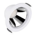 Ledvance Spot Encastrable LED Comfort Aluminium Blanc 13W 1430lm 55D - 930-940 CCT | 116mm - Diamètre 100mm - IP44 - Meilleur Rendu De Couleur - UGR<19 - Zigbee Dimmable 