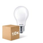Lot 10x Philips Corepro LED Ampoule E27 Poire Dépolie 7W 806lm - 840 Remplacement 60W