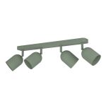 Eglo Plafond Spot Tilston Échantillon Vert | Convient pour 4x E14