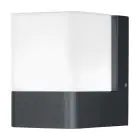 Ledvance Smart+ Wifi applique murale Cube Foncé Gris Extérieur 9.5W 500lm - 830  | RGBW - Dimmable
