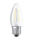 Ledvance Classic LED E27 Bougie Filament Claire 4.8W 470lm - 827- | Dimmable - Remplacement 40W