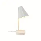 Nordlux Lampe De Chevet Wilmer Métal Blanc | Convient pour 1x E14