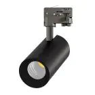 Spot LED Sur Rail 3 Phases  Eco Aluminium Noir 30W 2960lm 36D - 830 Blanc Chaud | UGR 