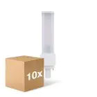 Lot 10x Ledvance Dulux-D LED 6W - 840 Blanc Froid | 2 Broches - Remplacement 13W