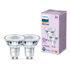 Lot 2x Philips Spot LED GU10 PAR16 5W 355lm 36D - 827 