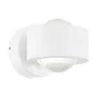Eglo Applique Murale Ono 2 Aluminium Blanc 2.5W 250lm - 830 Blanc Chaud | IP20 