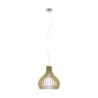 Eglo Suspension Luminaire Tindori Échantillon Nickel Satiné | IP20 - Convient pour 1x E27 